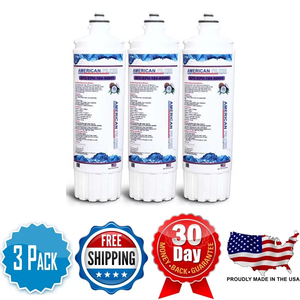 AFC Brand , Water Filters , Model # AFC-EPH-300-12000SizeK , Compatible with Pentair® i20002 EV9612-22 - 3 Filters - Made in U.Size.A.