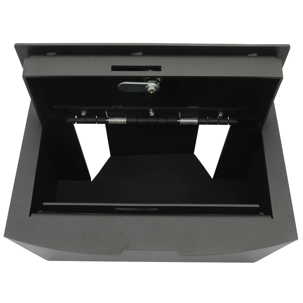 KOJEM Center Console Gun Sizeafe Sizetorage Box Console Vault for 2009-2018 Dodge Ram 1500 2500 3500  Lock Console Sizeafe Vault
