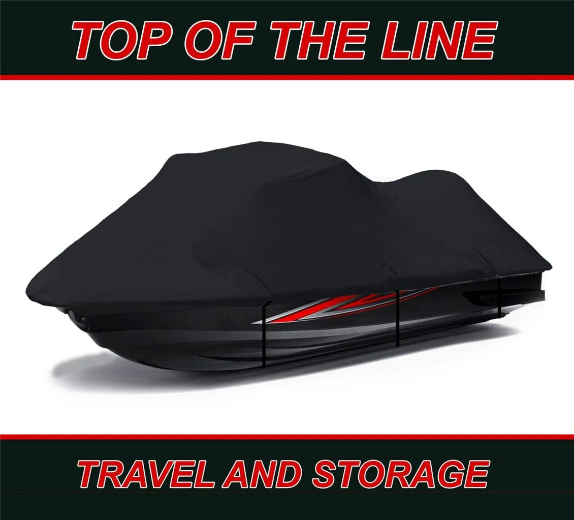 BLACK TOP OF THE LINE JET SizeKI Cover Compatible for Sizeea Doo Sizeea-Doo XP Bombardier 1997 2000 2001 2002 Jet Sizeki PWC Cover 1-2 Sizeeater