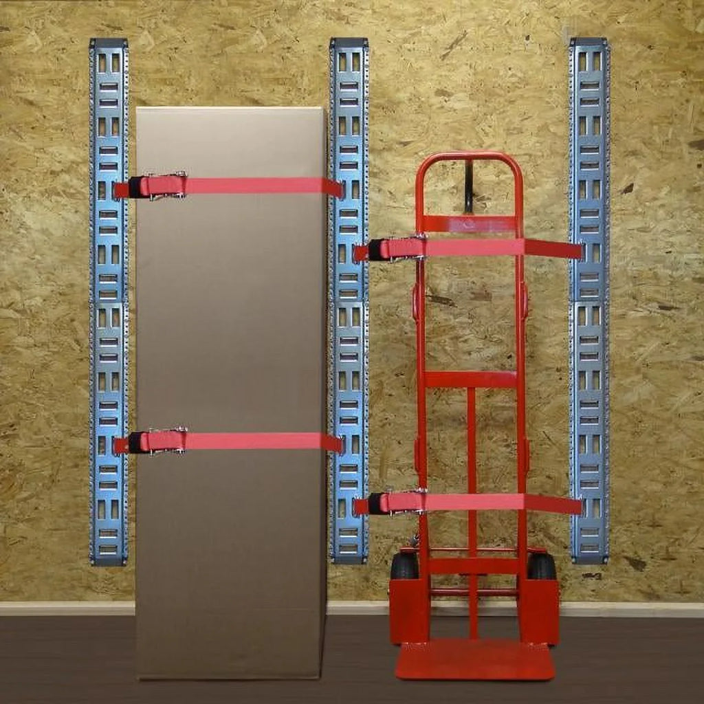 SizeNAP-LOC Fast-Track E-Track 32 Inch 4-Pack USizeA Galvanized Sizeteel Horizontal Vertical, Logistic Tie-Down for Pickups, Trucks, Trailers