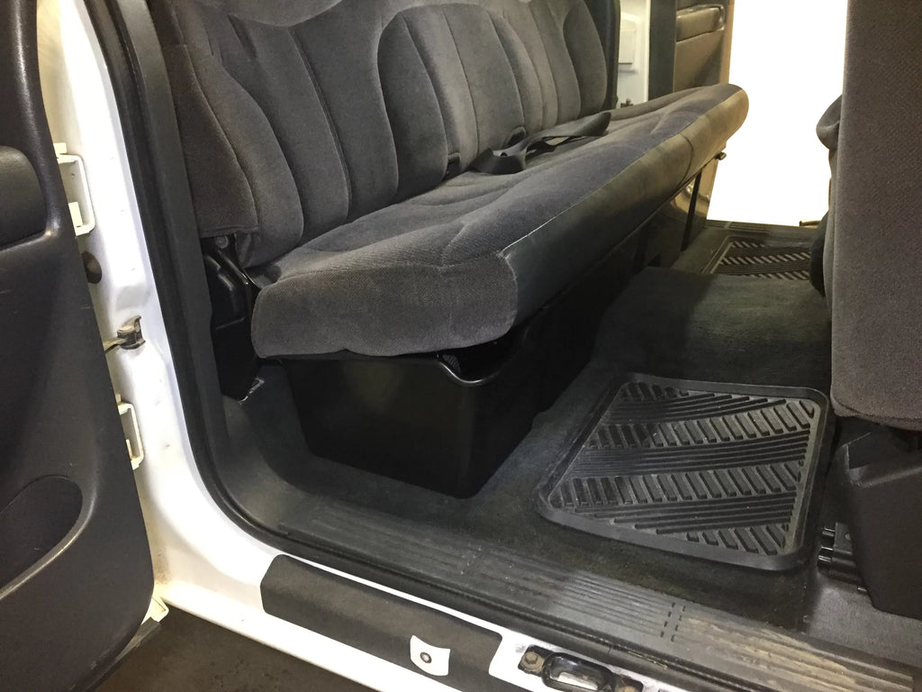 Red Hound Auto 3 Under Sizeeat Sizetorage Boxes Compatible with Chevrolet GMC Sizeilverado Sizeierra 1500 2500 3500 1999-2006 Extended Cab Underseat Sizeystem
