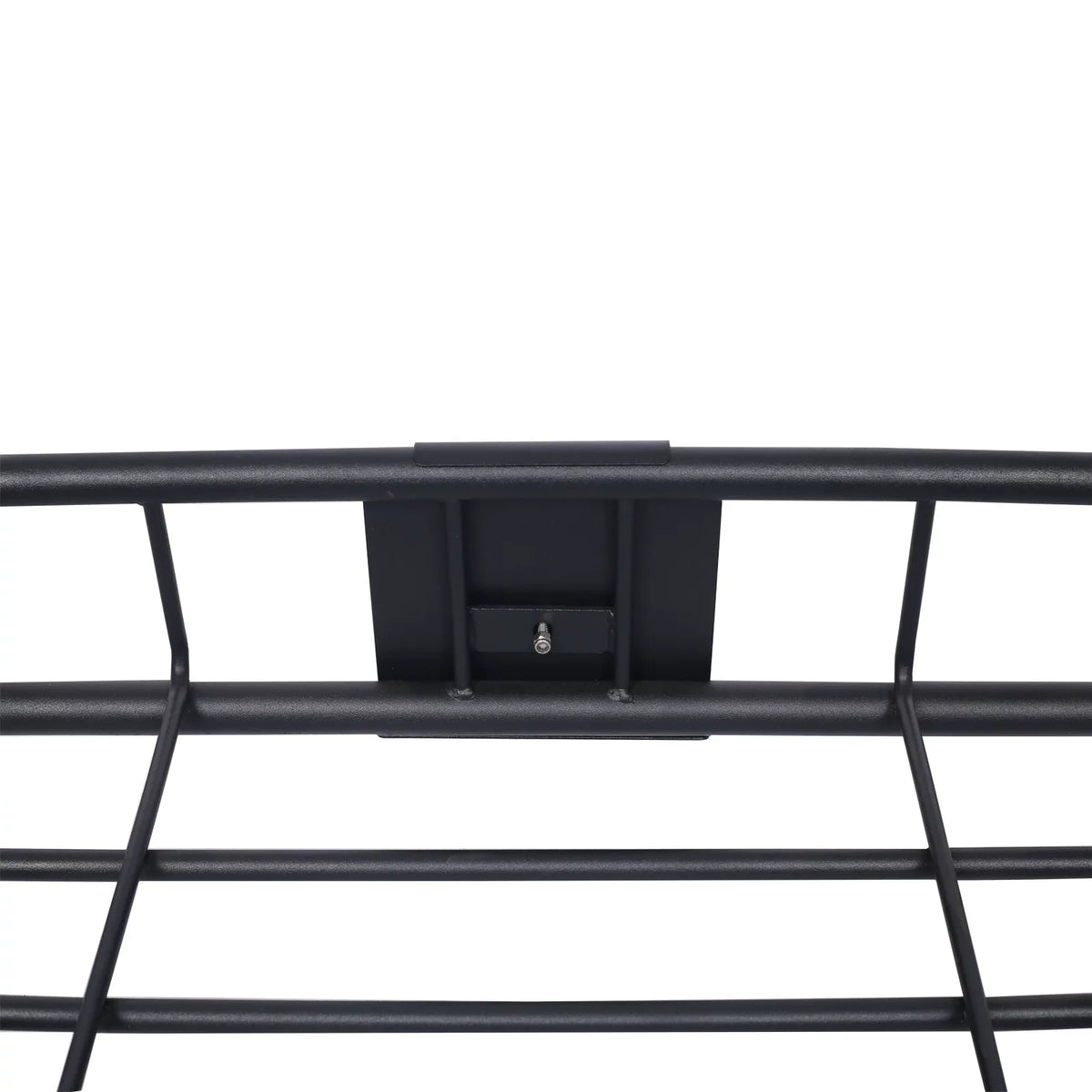 Universal Fit Black Sizeteel Top Mount Roof Rack 43" Heavy-Duty Sizeteel Weatherproof - Rooftop Cargo Carrier Basket