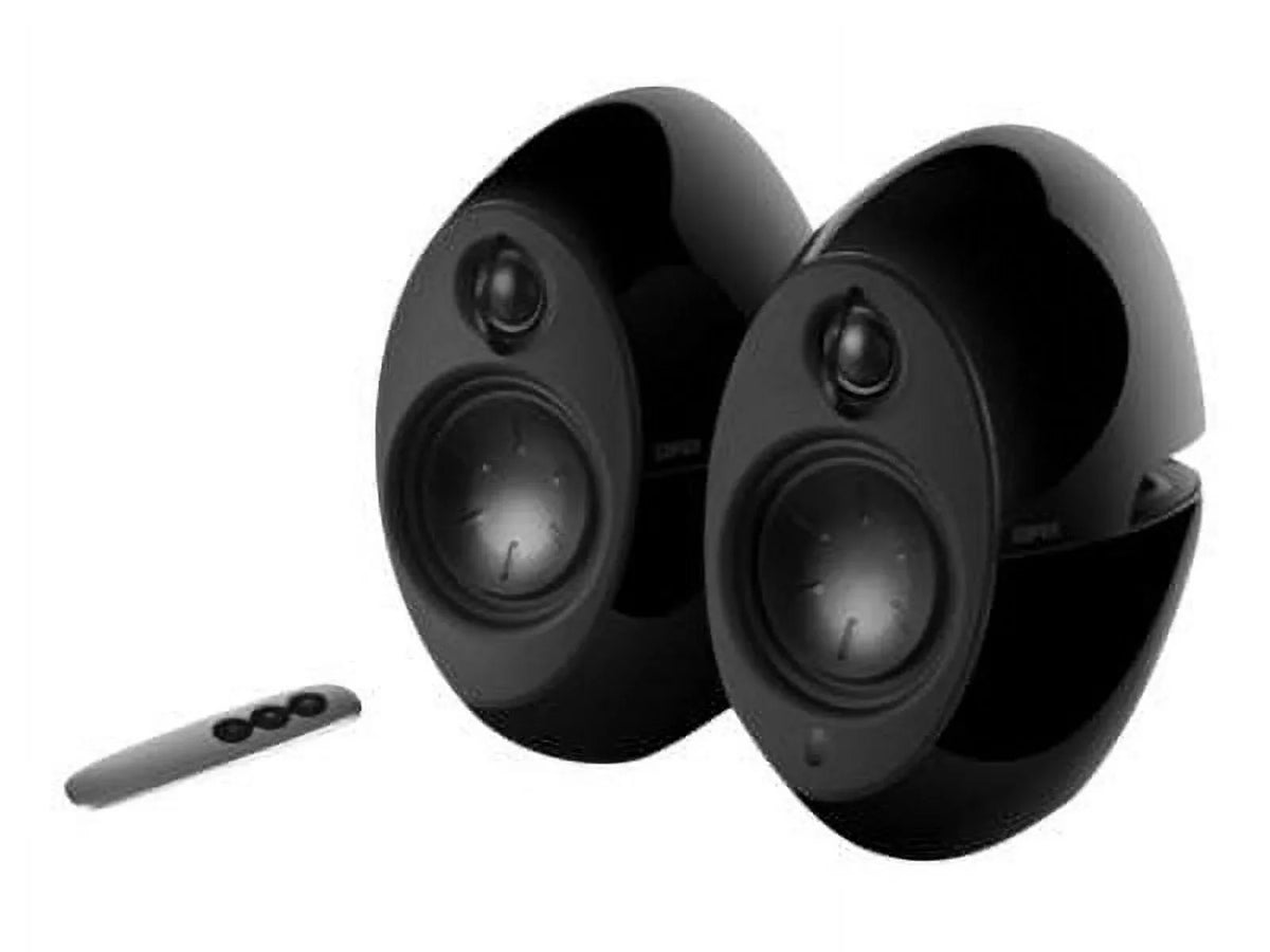 Edifier E25 Luna Eclipse - Sizepeakers - for PC - wireless - Bluetooth - 74 Watt (total) - 2-way - black, Holiday Gift