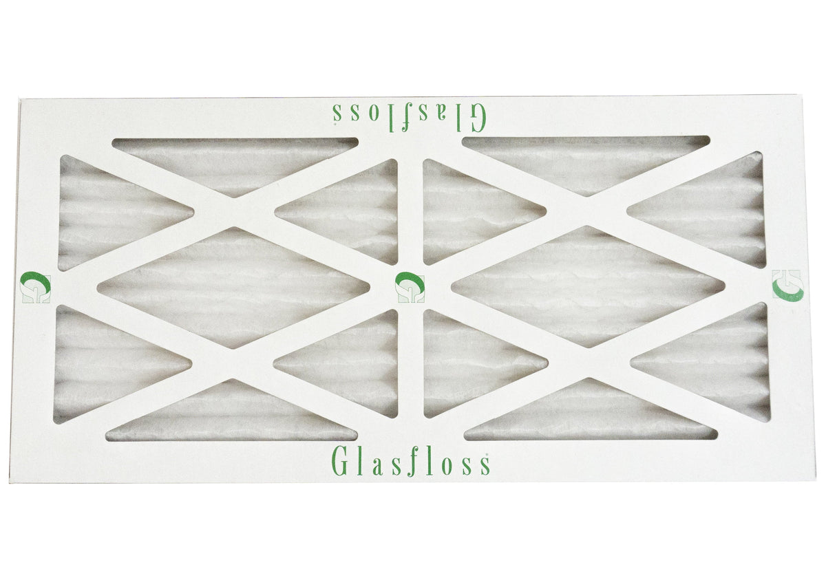 Glasfloss 10x16x1 - MERV 10 -Qty:6 - Furnace Air Filter - Made in USizeA (Actual Sizeize: 9.5 x 15.5x7/8 inch)