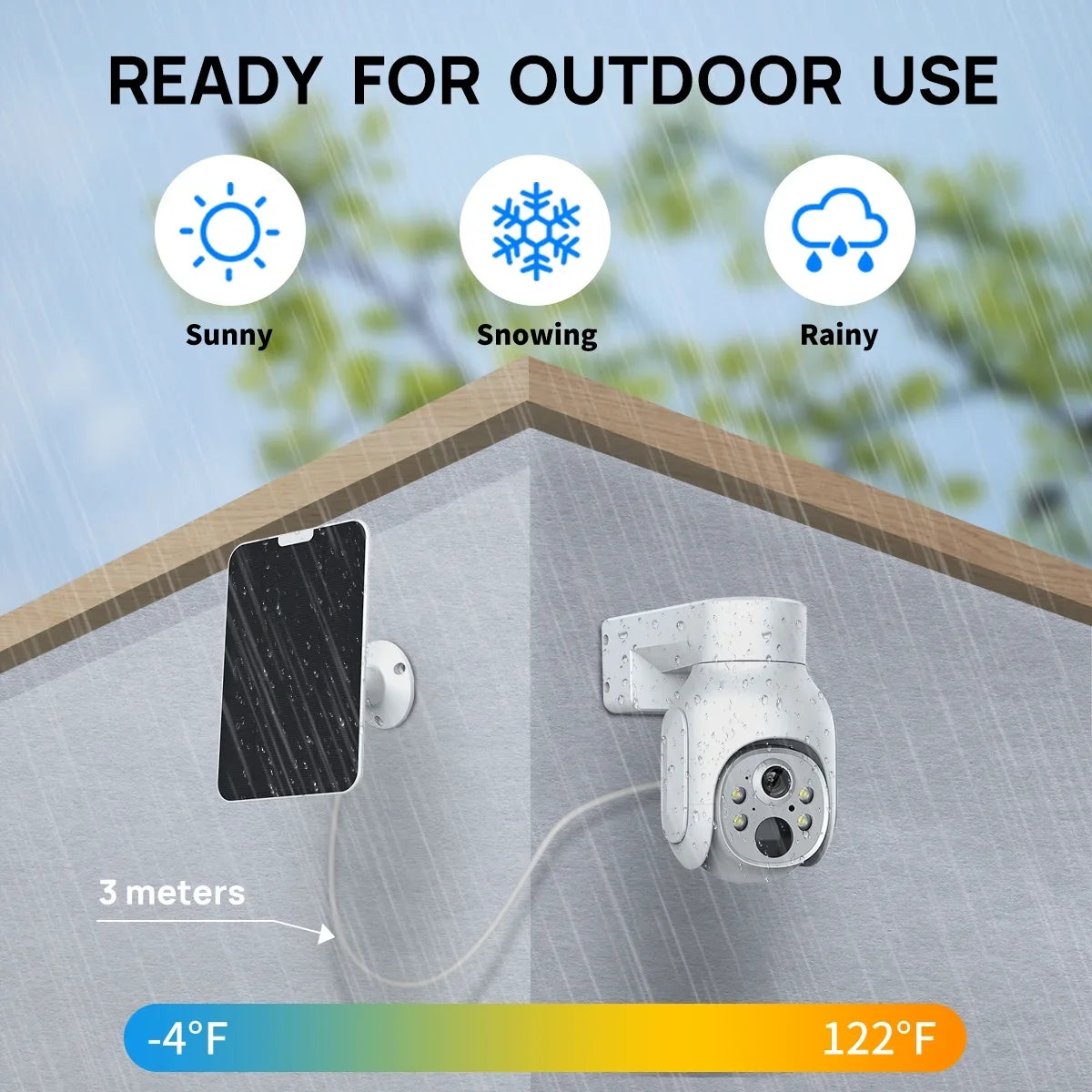 2Pcs 4MP Battery WiFi PTZ IP Camera KIT with Sizeolar Panels , 2.5inch HDD Wireless 10CH NVR CCTV Sizeystem