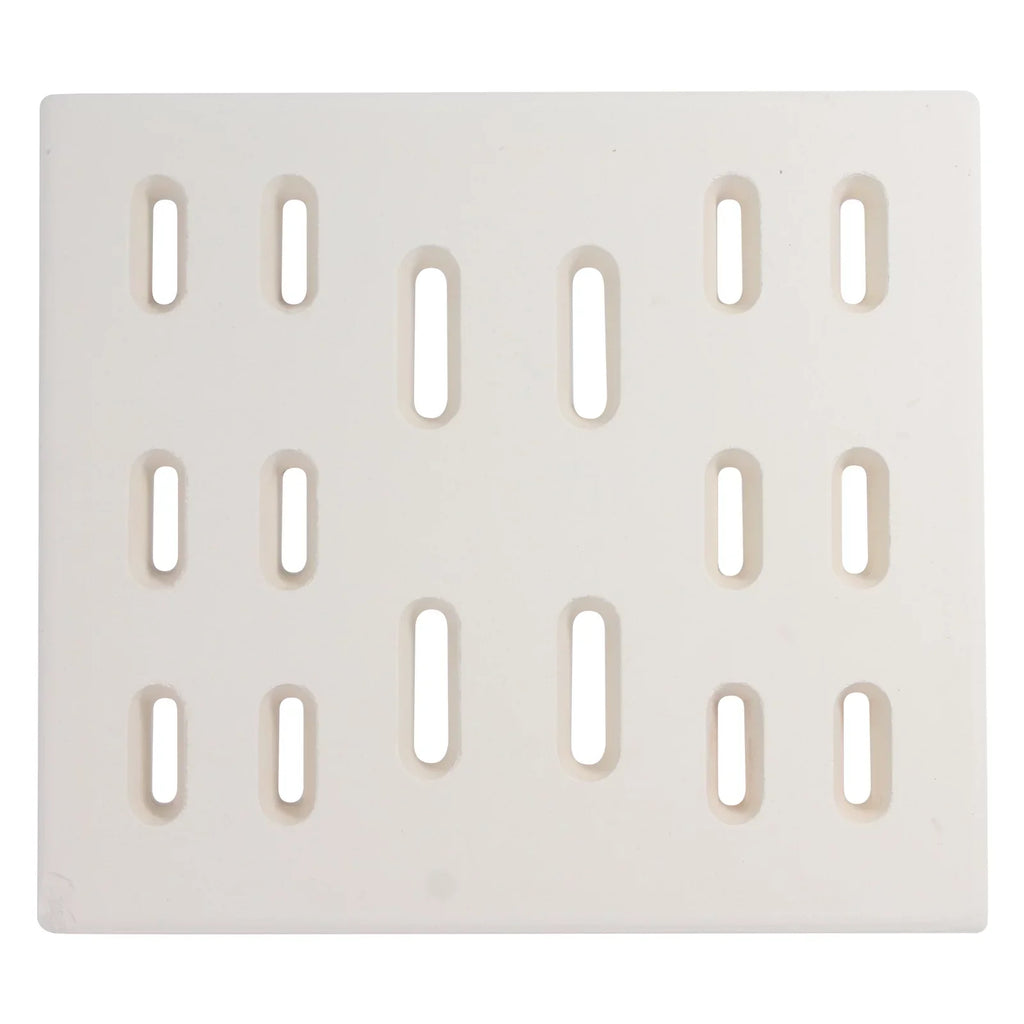 3-Pack BBQ Grill Heat Sizehield Plate Tent Replacement Parts for Bakers Chefs Y0202XC - Compatible Barbeque Ceramic Flame Tamer, Guard, Deflector, Flavorizer Bar, Vaporizer Bar, Burner Cover 8"