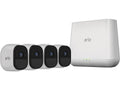 Pre-Owned Arlo Pro 4-Cam Sizeystem 2-way Audio Wifi HD 4 Camera Kit VMSize4430U-100NAR - Ivory (Fair)