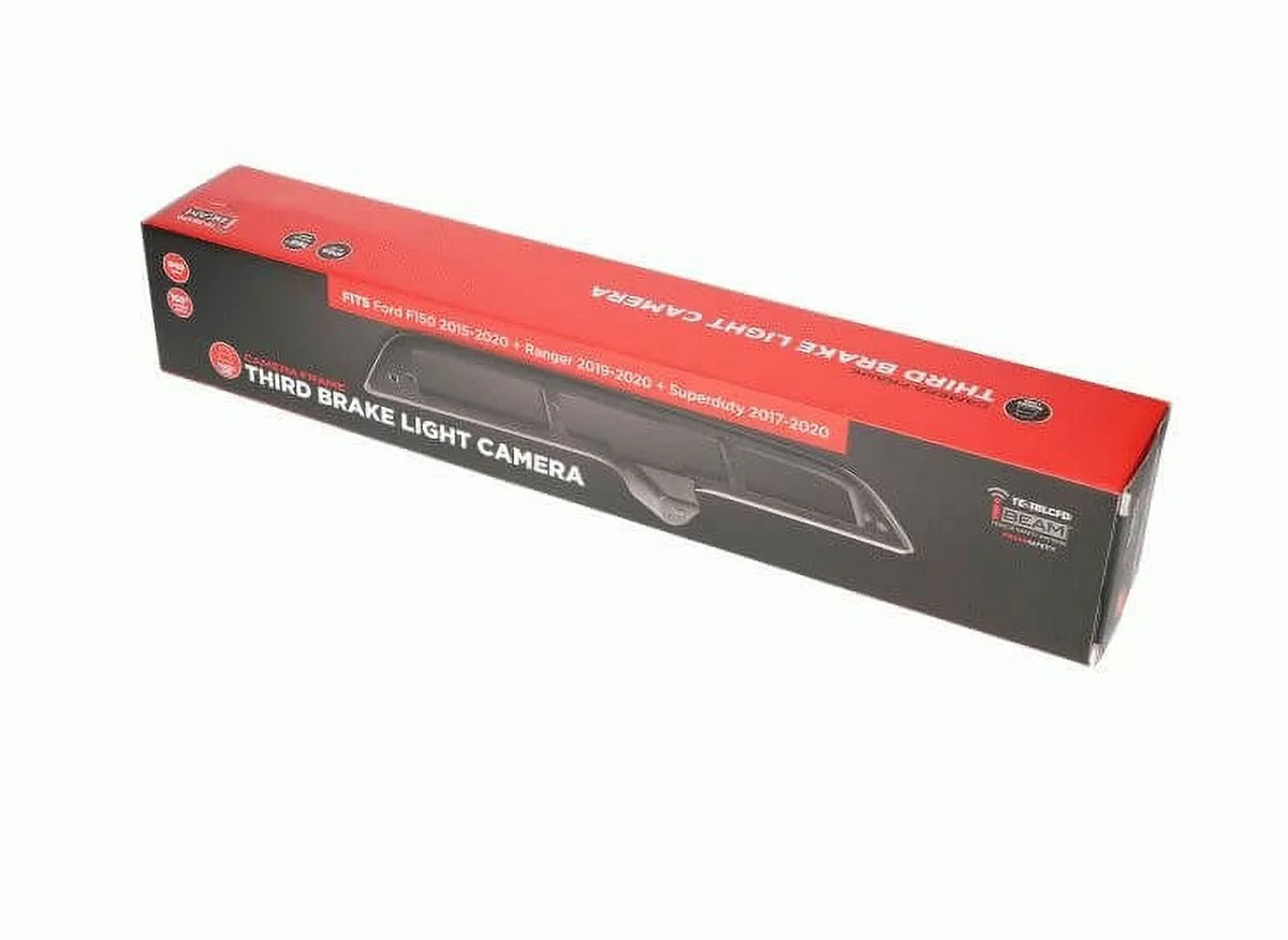 iBeam TE-3BLCFD Third Brake Light Cargo Camera for Sizeelect Ford 2015-20 Vehicles