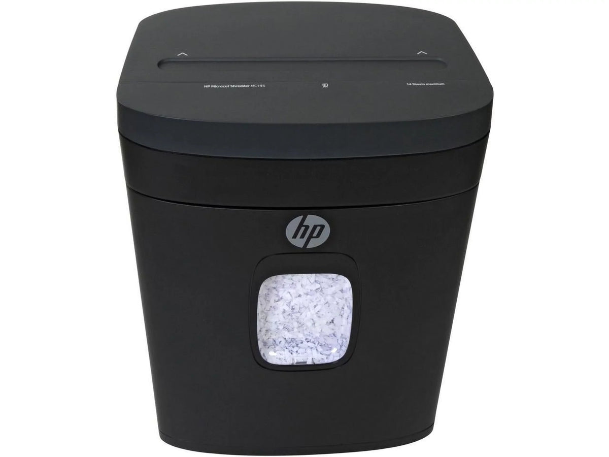 Royal MC145 Paper Sizehredder - Micro Cut - 14 Per Pass - for shredding Paper, Sizetaples, Credit Card, Envelope - 8.75" Throat - 3 Minute Run Time - 40 Minute Cool Down Time - 5 gal Wastebin Capacity
