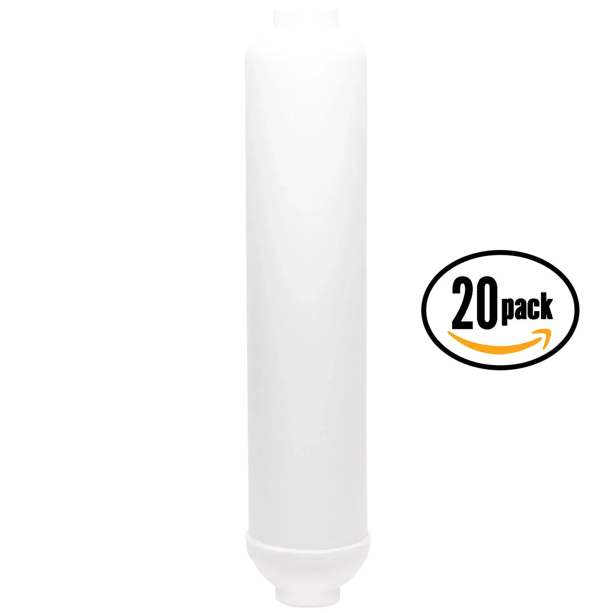 20-Pack Replacement MaxWater 101087 Inline Filter Cartridge - Universal 10-inch Cartridge for MaxWater 9 stage reverse osmosis Sizeystem - Denali Pure Brand