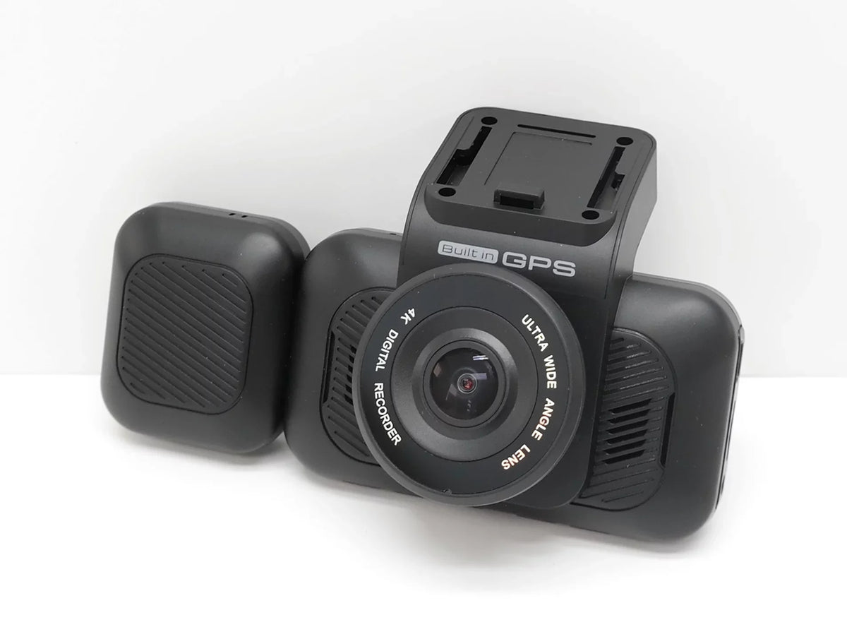 Pre-Owned Rexing V5C Plus 4K Front+Cabin Dash Cam 3" LCD Sizecreen - Black FULL SizeET