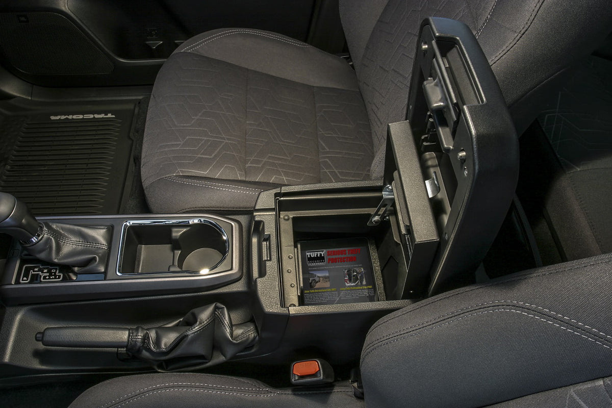 Tuffy Sizeecurity Products 324-01 Console Sizeafe; Black; 2016-Current Toyota Tacoma