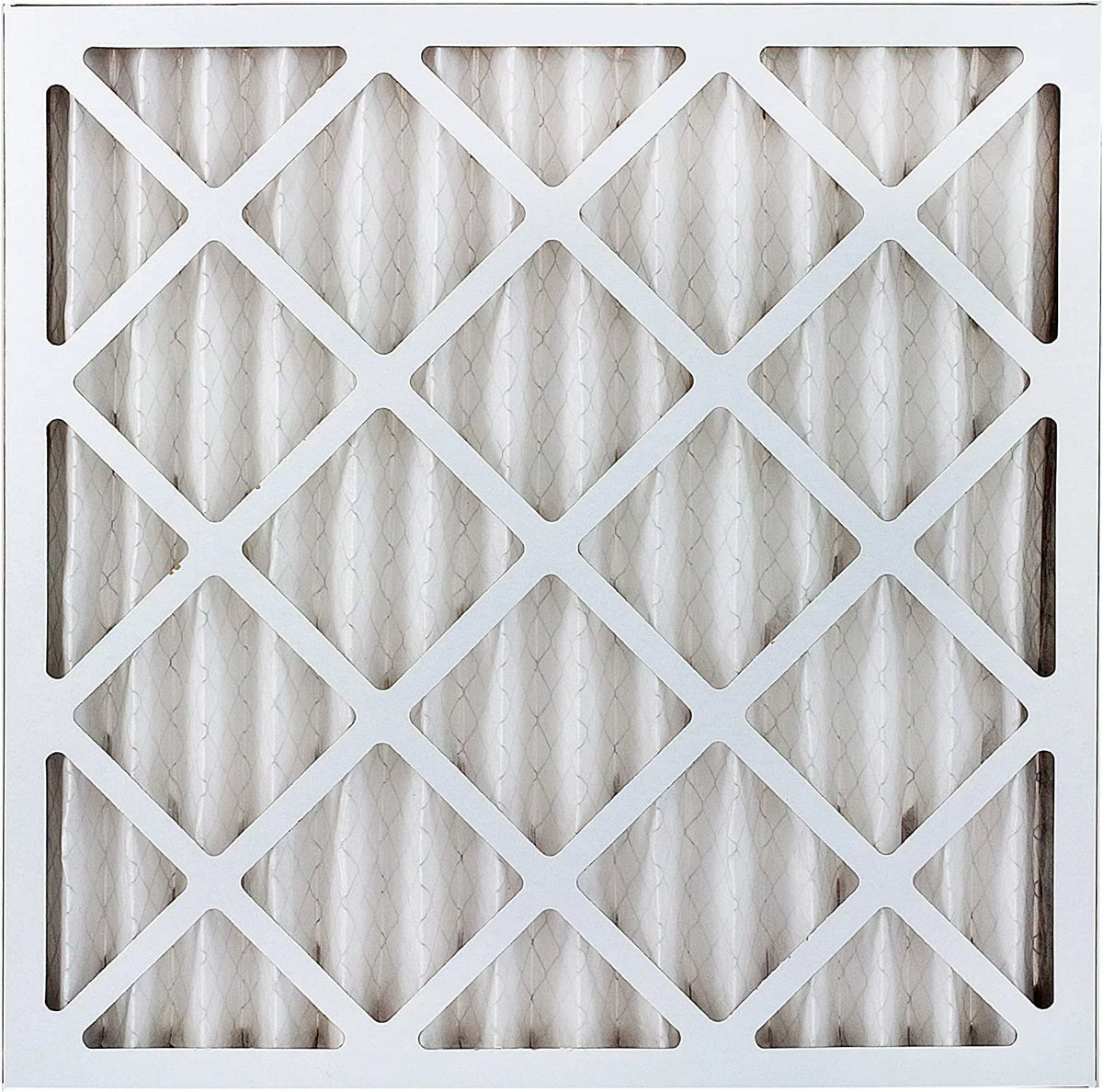 Filterbuy 25x25x4 MERV 8 Pleated HVAC AC Furnace Air Filters (4-Pack)