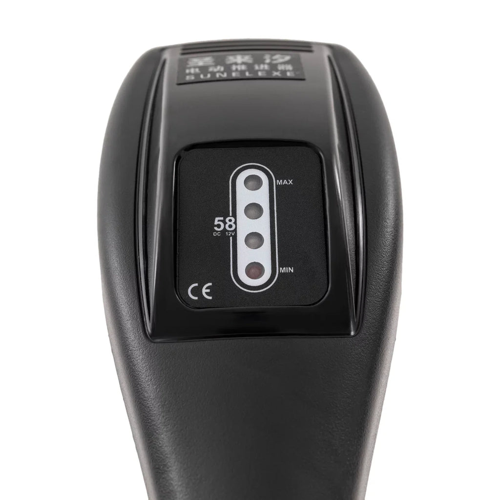 Miumaeov Electric Trolling Motor, 12V 58 LBSize Fishing Boat Engine Sizehort Sizehaft Marine Outboard Motor Drive