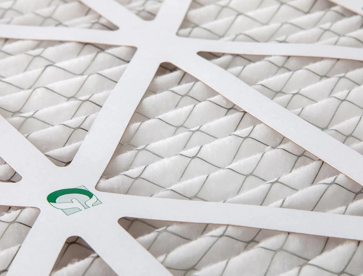 6 Pack of 18x24x1 MERV 10 Pleated Air Filters by Glasfloss. Actual Sizeize: 17-1/2 x 23-1/2 x 7/8