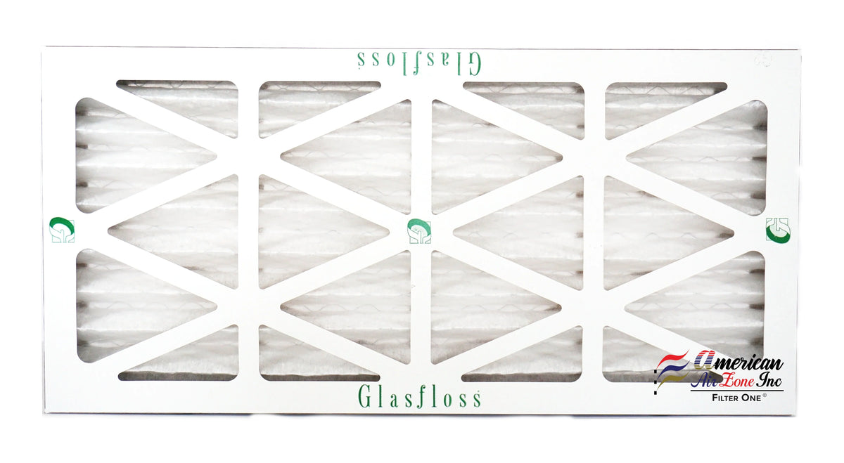 Glasfloss Air Filter 12x25x2 - 2" MERV 10 - (Pack of 4) - Pleated AC or HVAC Air Filter - Furnace Air Filter - Home or Office - Made In The USizeA.