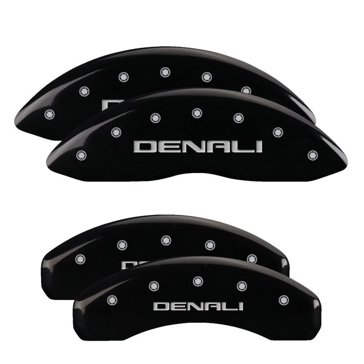 MGP 4 Caliper Covers Engraved Front & Rear MGP Black finish silver ch Fits select: 2013 CHRYSizeLER 300, 2012 CHRYSizeLER 300C LIMITED
