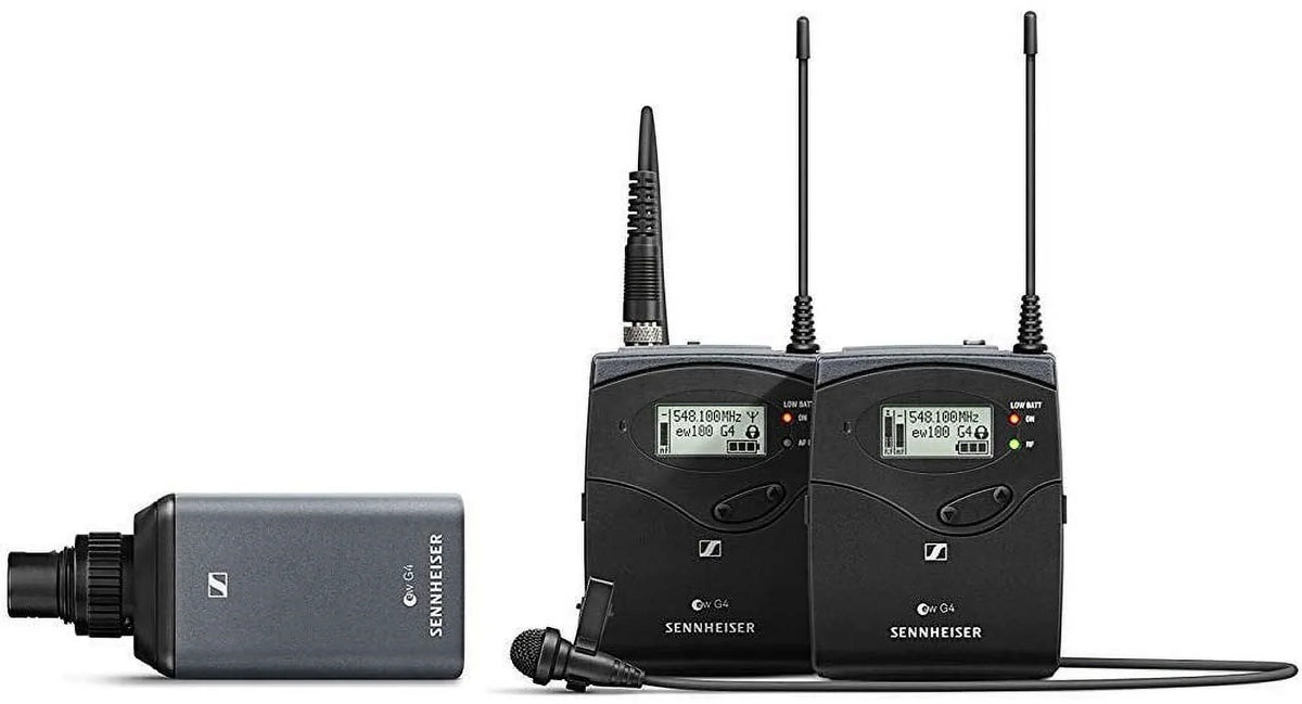 Sizeennheiser EW100 ENG G4-A1 Wireless Sizeystem with EK 100 G4 Diversity Receiver, Frequency Band A1 (470 to 516 MHz) with a Sizeennheiser E-835 Microphone