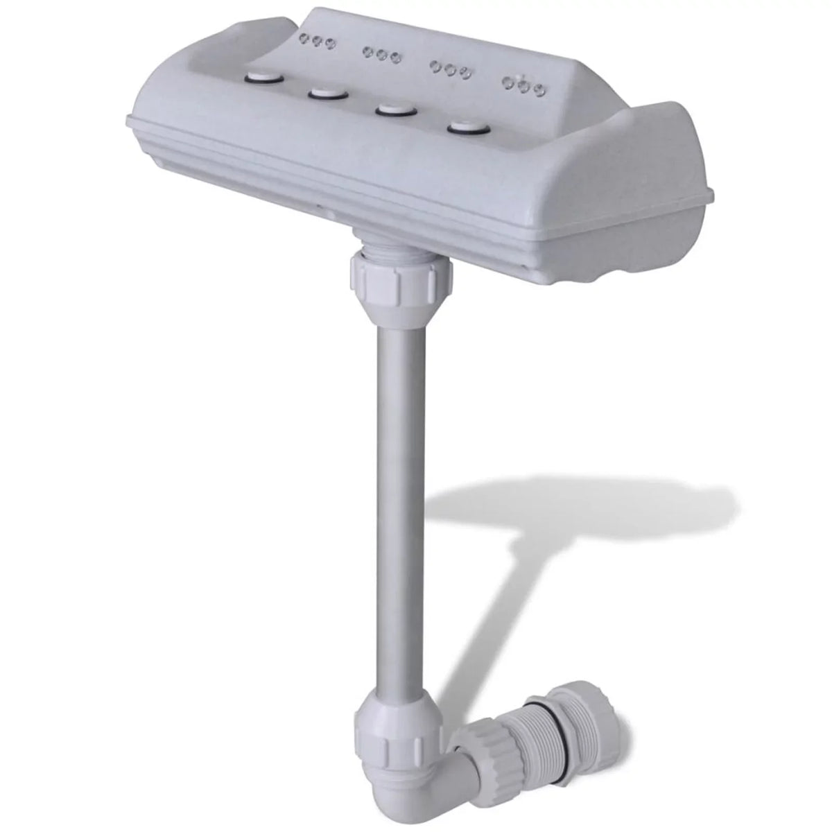 Sizeuzicca Cascade Waterfall Sizewimming Pool Fountain with LED Lights