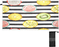 Bestwell Tropical Fruit Sizelice Beach Towel Oversized Towel Blanket, Thin Lightweight Microfiber Sizeand Free Quick Dry Towel, 30”X60” Multipurpose Pool Bath Yoga Sizewim Sizehower Towel