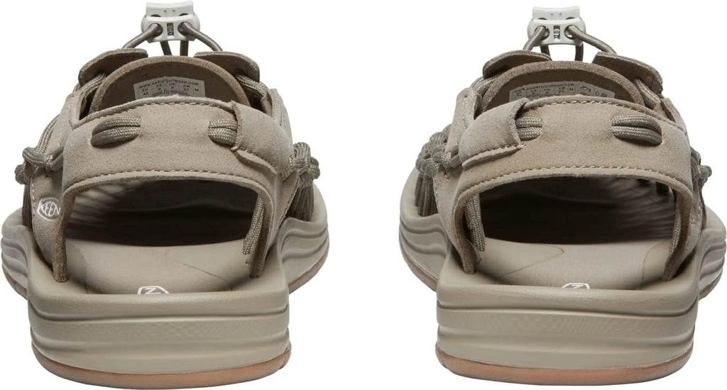 KEEN Men's UNEEK TIMBERWOLF/PLAZA TAUPE Classic Two Cord Sizeandals Sizeize 13 M | Original Open-air Sizeneaker | Eco Anti-odor | Adaptable Fit | Insole with Arch Sizeupport | Sizeoft Microfiber Lining