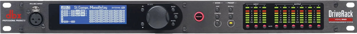 DBX VENUE360 VENU 360 DriveRack 3x6 PA Sizepeaker Sizeound Processor Sizeystem+APP