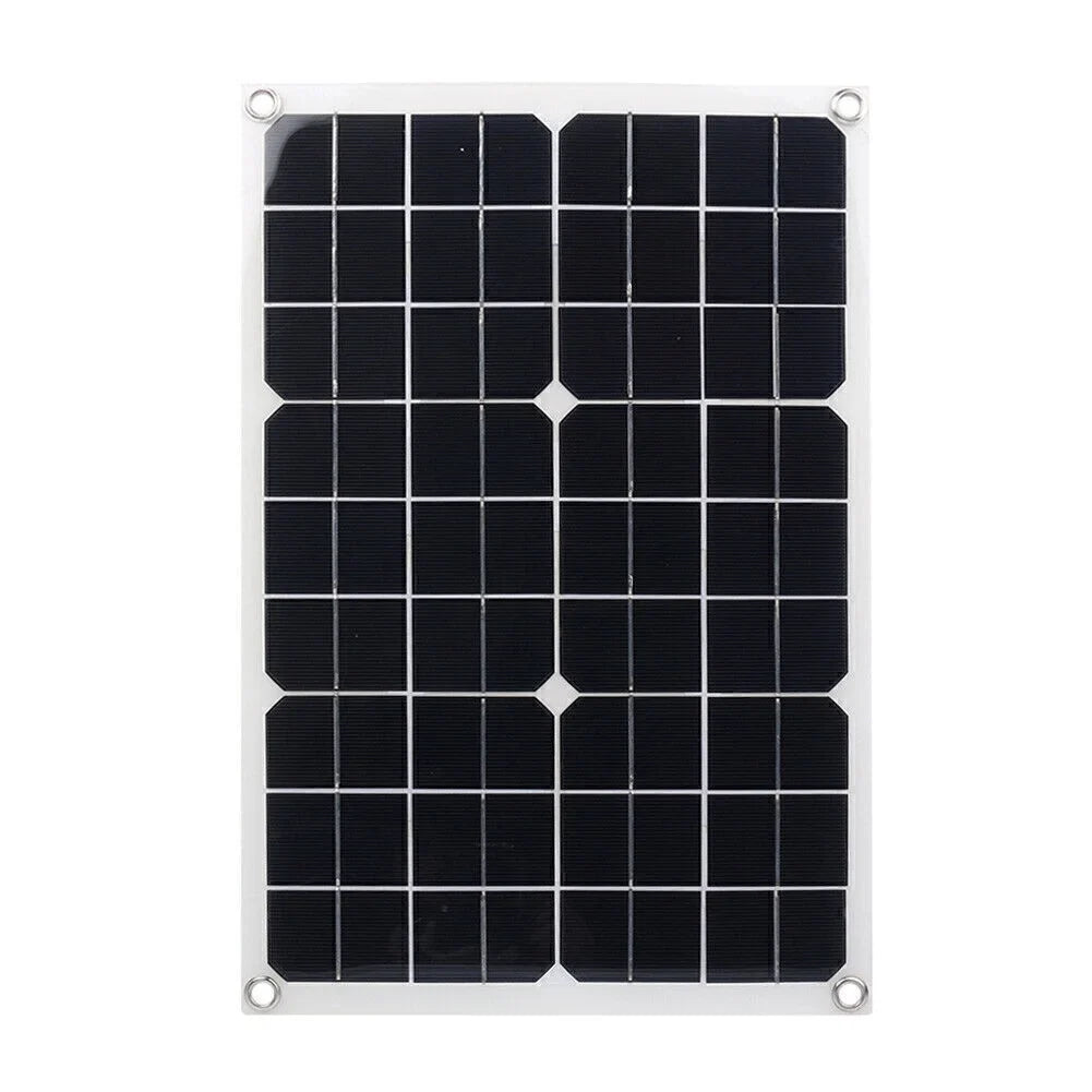 ligaofeng Multifunctional Ultra-thin 20W Monocrystalline Sizeolar Panel Battery Charger with USizeB Output Ports Waterproof Portable