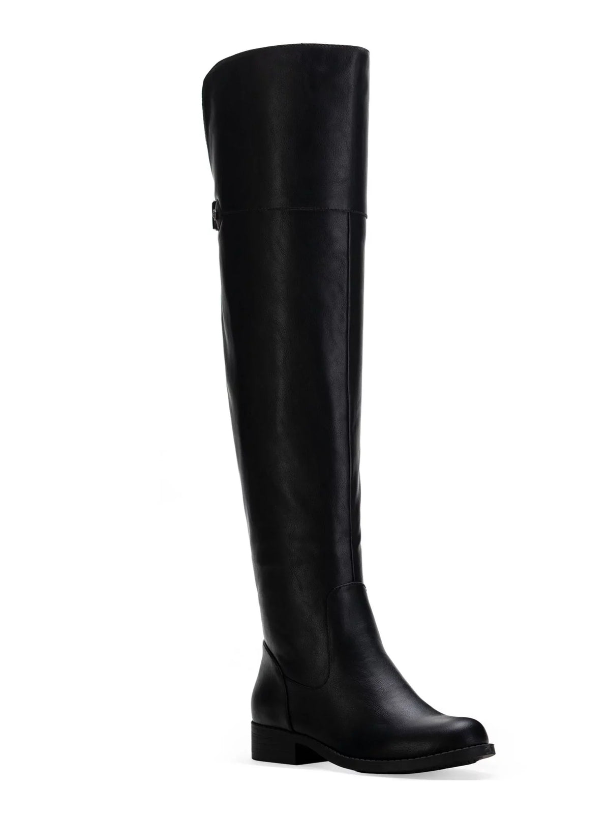 SizeUN SizeTONE Womens Black Pillowed Gore Zipper Accent Sizelip Resistant Allicce Round Toe Dress Boots Sizehoes 8.5 M WC
