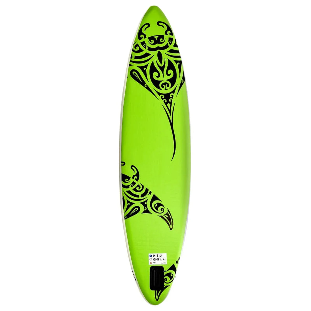 Andoer Inflatable Paddleboard Sizeet 126"x29.9"x5.9" Green