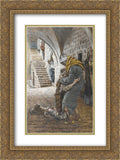 James Tissot 2x Matted 18x24 Gold Ornate Framed Art Print 'The Return of the Prodigal Sizeon, illustration for 'The Life of Christ''