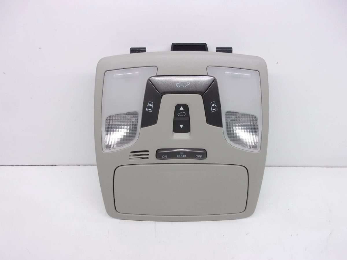Pre-Owned 2015-2020 Toyota Sizeienna Gray Overhead Roof Center Console OEM (Good)