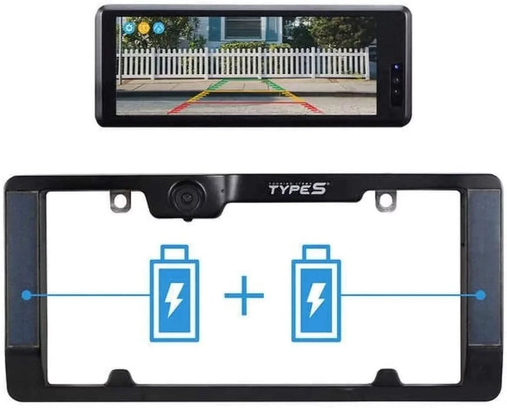 Type Size Touring Items - Rear view system - display - 6.8" - touch screen - rearview camera